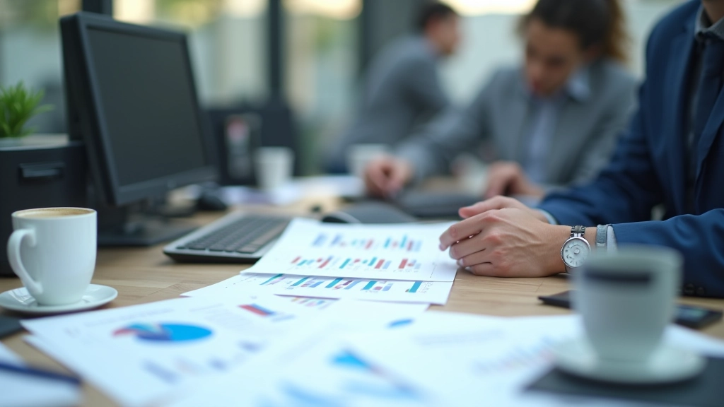 Analyste de données étudiant les statistiques et rapports du marché du travail