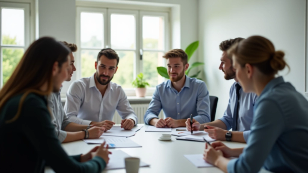 Réunion d'équipe diverse dans un cadre professionnel, illustrant les protections sociales et les droits des salariés permanents