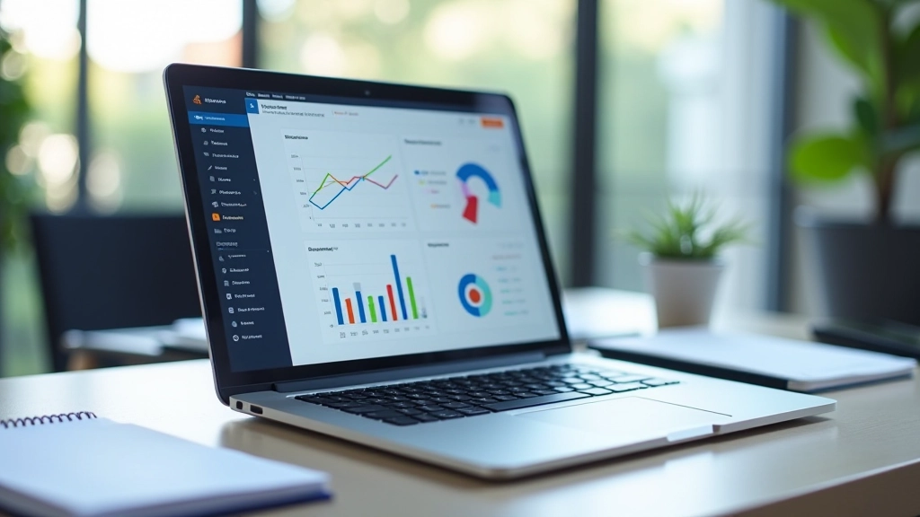 Écran d'ordinateur affichant des statistiques d'emploi et graphiques d'analyse, représentant les tendances futures du marché du travail