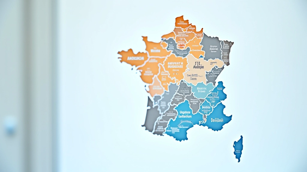 Image montrant l'évolution des tendances du marché du travail avec des tableaux comparatifs par région française